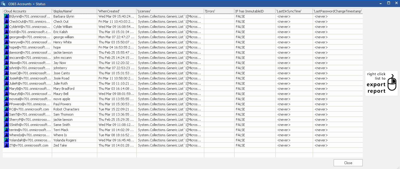 DSRAZOR Microsoft 365 Account Management